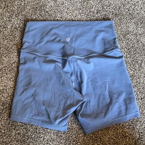 lululemon athletica Women's Slate Blue Bike Shorts